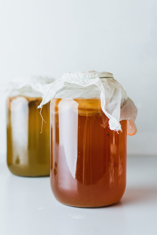 KOMBUCHA: Make delicious, gut-healing kombucha at home!