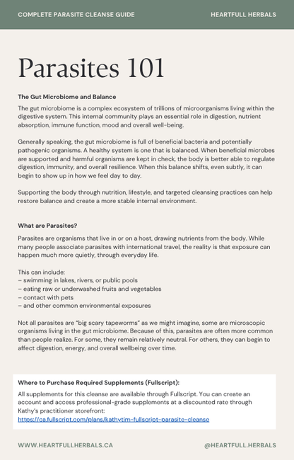 Complete Parasite Cleanse Guide
